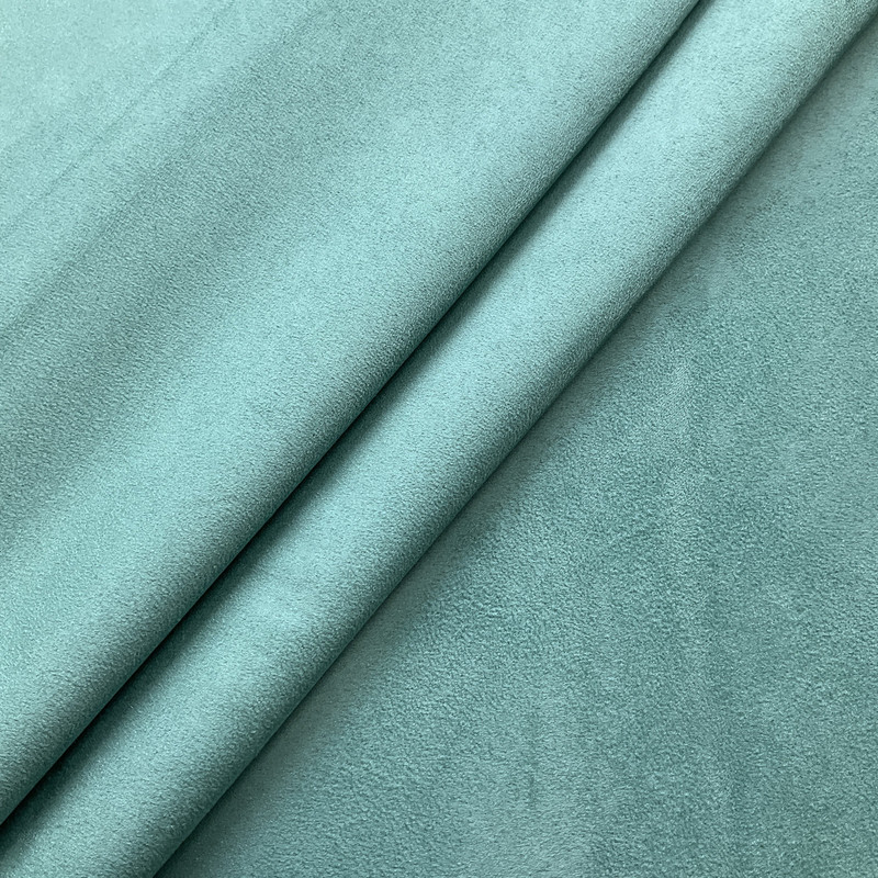 Vintage Suede Seafoam | Medium Weight Faux Suede Fabric | Home Decor Fabric | 58" Wide