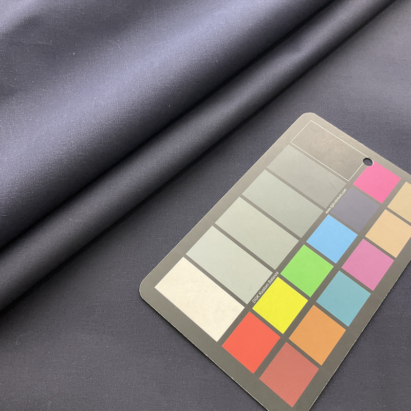 13.7 oz Waxed Army Duck Canvas Navy | Very Heavyweight Canvas Fabric | Home Decor Fabric | 60" Wide