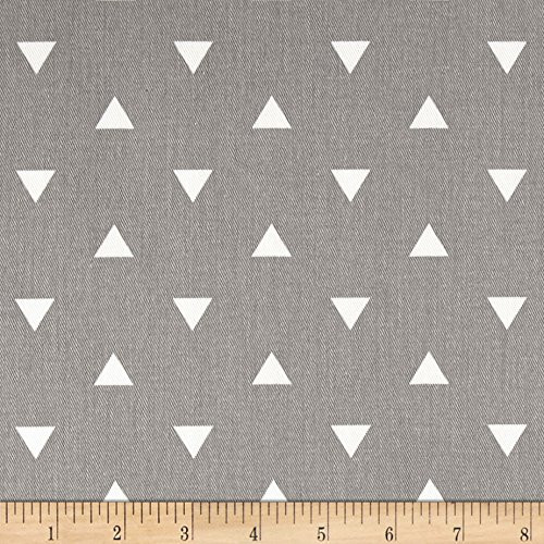 Premier Prints Triangle Storm Twill | Medium Weight Twill Fabric | Home Decor Fabric | 54" Wide