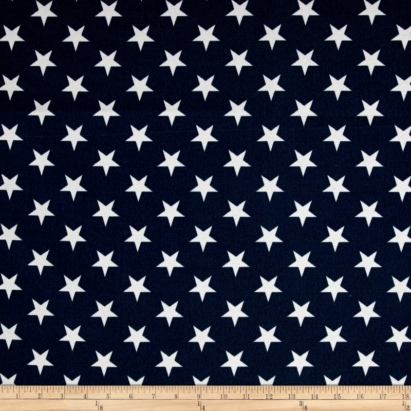 Premier Prints Indoor/Outdoor Stars Oxford | Medium Weight Outdoor Fabric | Home Decor Fabric | 54" Wide