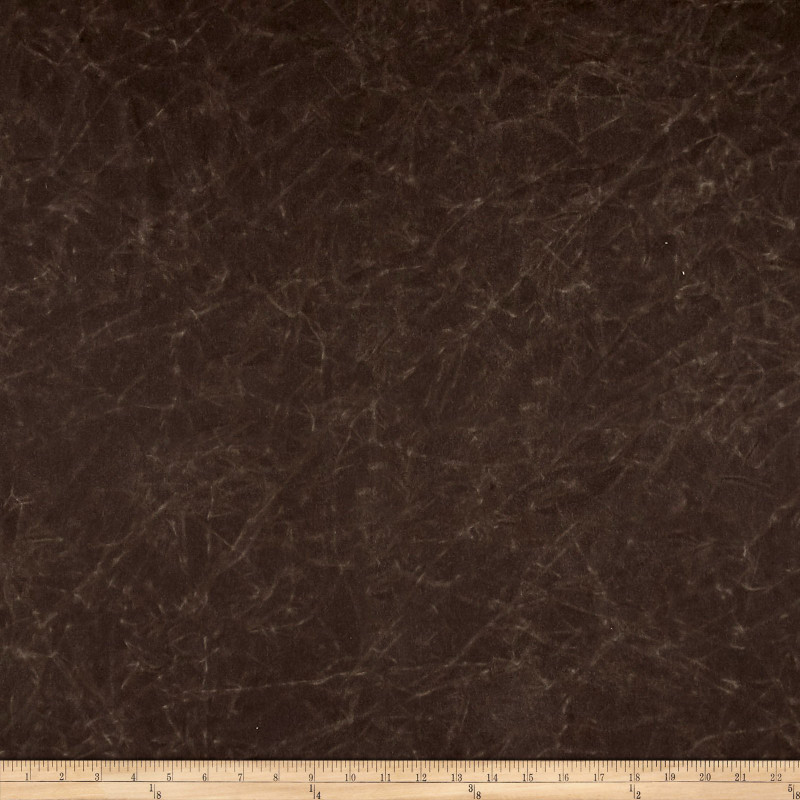 9.4 oz Waxed Canvas Chocolate Brown | Medium/Heavyweight Canvas Fabric | Home Decor Fabric | 60" Wide