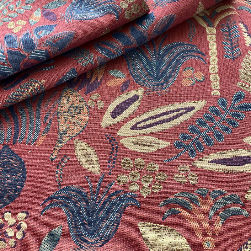 Justina Blakeney Rainforest Jacquard Boho | Very Heavyweight Jacquard Fabric | Home Decor Fabric | 57" Wide