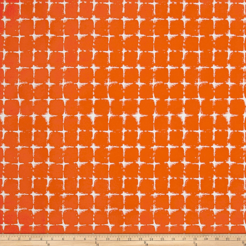 Premier Prints Outdoor Neptune Marmalade | Medium Weight Outdoor Fabric | Home Decor Fabric | 54" Wide