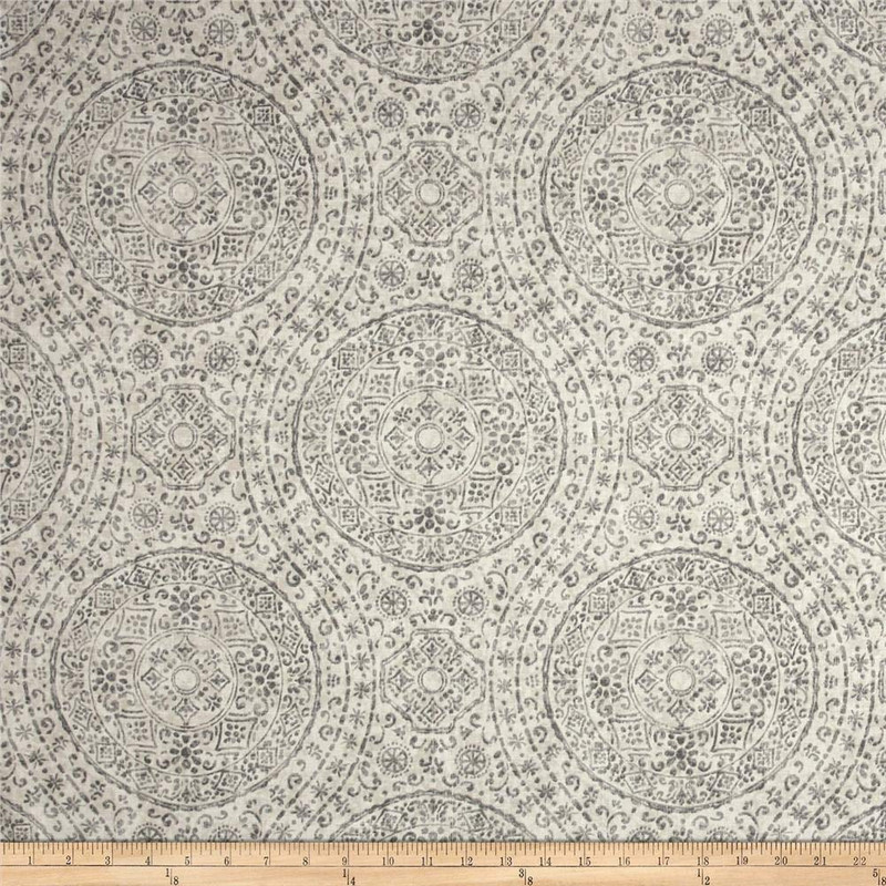 Magnolia Home Fashions Marrakesh Porcelain | Medium Weight Duck Fabric | Home Decor Fabric | 54" Wide