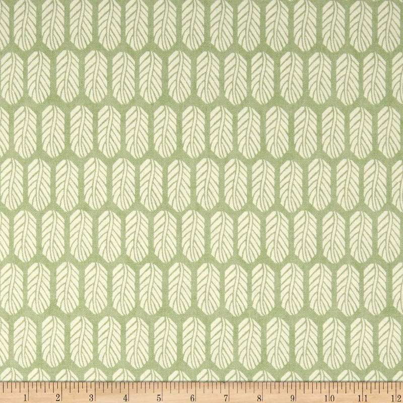 PKL Studio Quill Celery Duck | Home Decor Fabric | 54" Wide