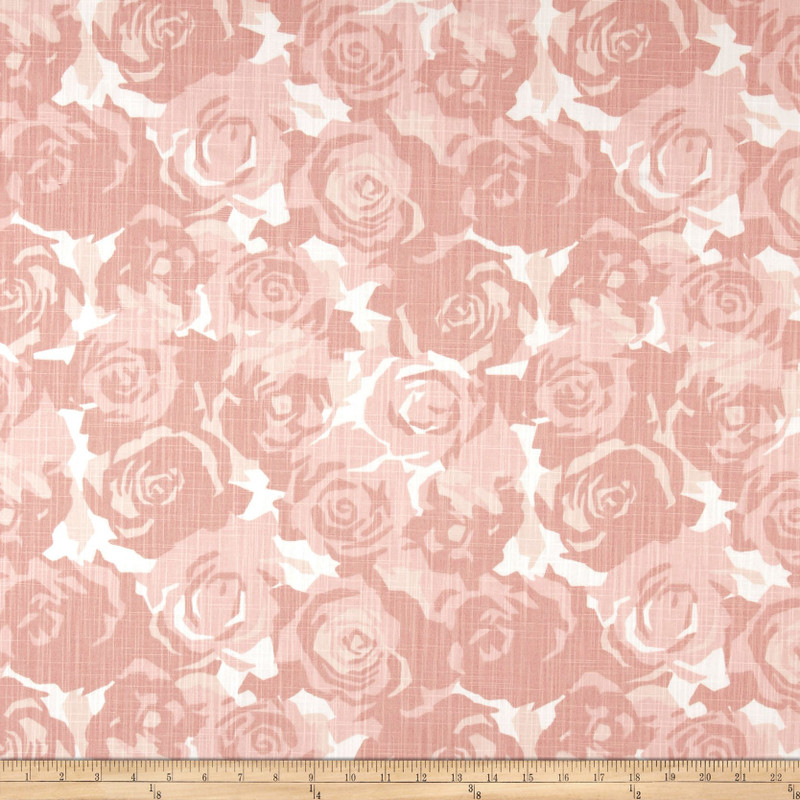 Premier Prints Farrah Slub Canvas Blush | Medium/Heavyweight Canvas Fabric | Home Decor Fabric | 54" Wide