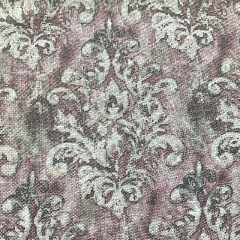 Covington Orleans Dusty Rose | Medium/Heavyweight Basketweave Fabric | Home Decor Fabric | 56" Wide