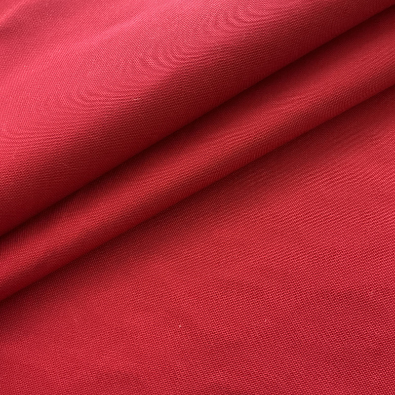 12 Oz Cotton Duck Canvas Red | Heavyweight Canvas, Duck Fabric | Home Decor Fabric | 60" Wide