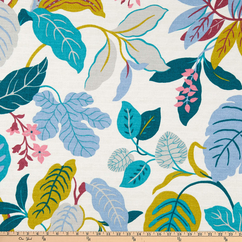 P Kaufmann Meridia Slub Duck Confetti | Medium/Heavyweight Duck Fabric | Home Decor Fabric | 54" Wide