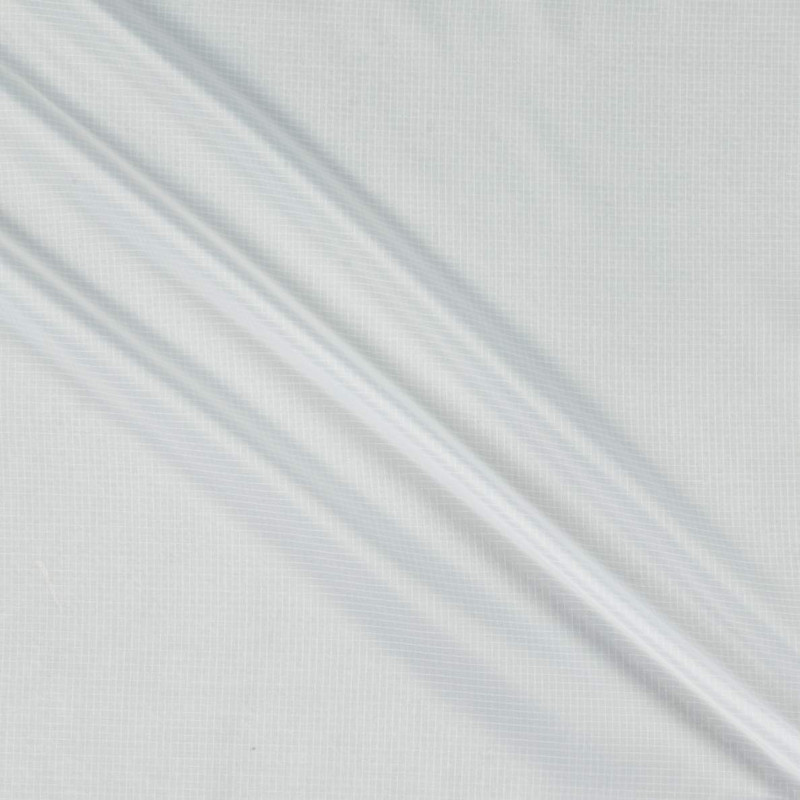 1.9 Oz. Ottertex Nylon Ripstop 70 Denier DWR White | Very Lightweight Ripstop Fabric | Home Decor Fabric | 60" Wide