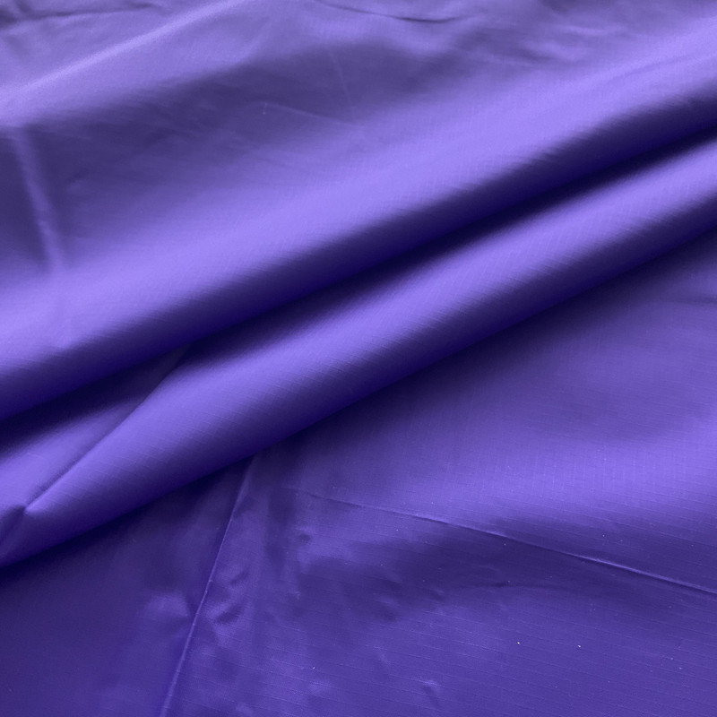 1.9 Oz. Ottertex Nylon Ripstop 70 Denier DWR Purple | Very Lightweight Ripstop Fabric  | 60" Wide | By the Yard
