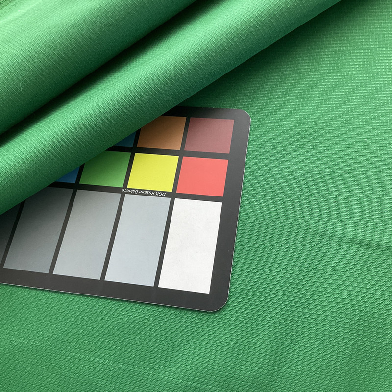 8.7 Oz Ottertex Polyurethane Coated Polyester Ripstop Kelly Green | Medium/Heavyweight Ripstop Fabric | Home Decor Fabric | 60" Wide