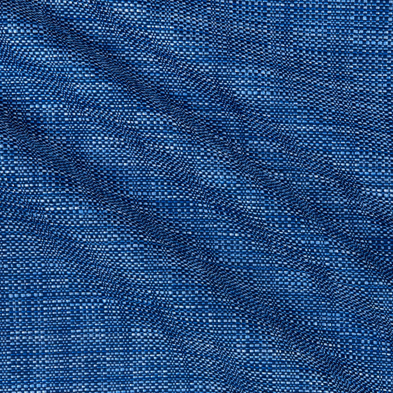 Bella Dura Home Performance Basketweave Lansinger Deep Sea | Heavyweight Outdoor, Basketweave Fabric | Home Decor Fabric | 56" Wide