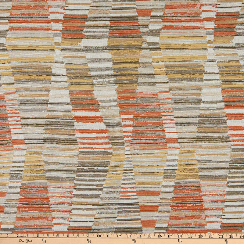 Swavelle High Octane Chenille Jacquard Harvest | Heavyweight Chenille, Jacquard Fabric | Home Decor Fabric | 56" Wide