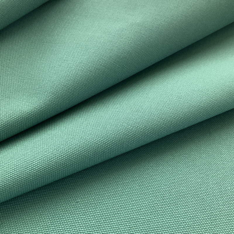 9 Oz Organic Cotton Duck Emerald | Medium/Heavyweight Duck Fabric | Home Decor Fabric | 60" Wide