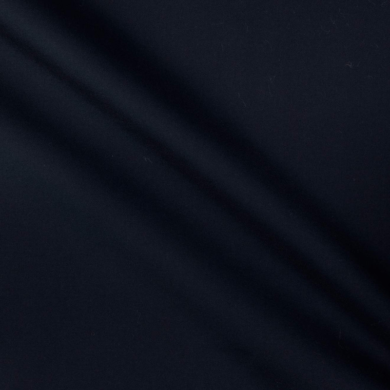 7 Oz Organic Eco Twill Dark Navy | Medium Weight Twill Fabric | Home Decor Fabric | 58" Wide