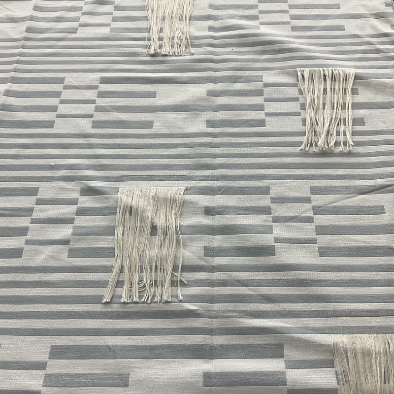 P Kaufmann Loose Ends Fringe Woven Icicle | Medium/Heavyweight Woven Fabric | Home Decor Fabric | 54" Wide