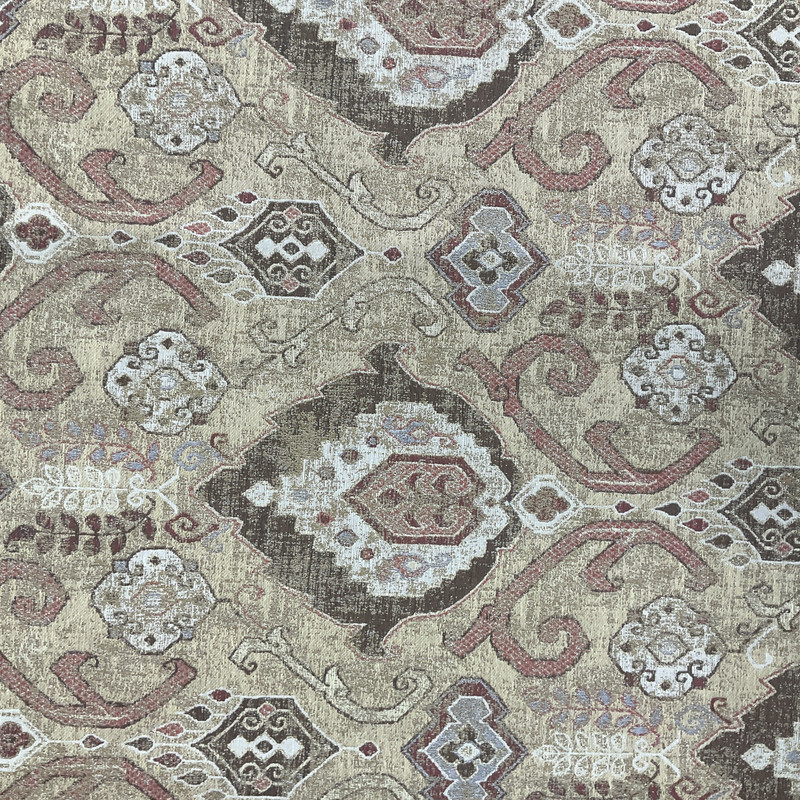 Covington Alma Jacquard Vintage Gold | Very Heavyweight Jacquard Fabric | Home Decor Fabric | 55.5" Wide