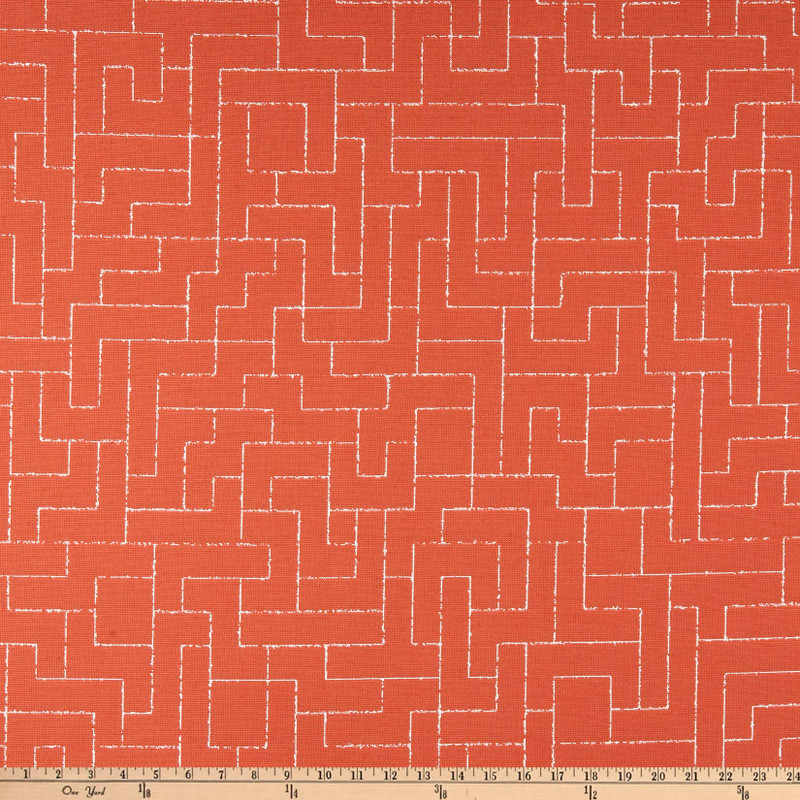 Sunbrella Balance Create 145844-0003 Guava | Heavyweight Outdoor, Canvas Fabric | Home Decor Fabric | 54" Wide