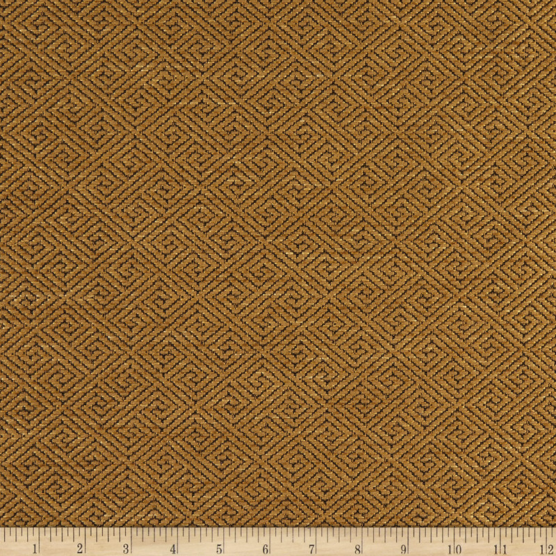 Artistry Allby Turnstile Jacquard Brandy | Medium Weight Woven, Jacquard Fabric | Home Decor Fabric | 55" Wide