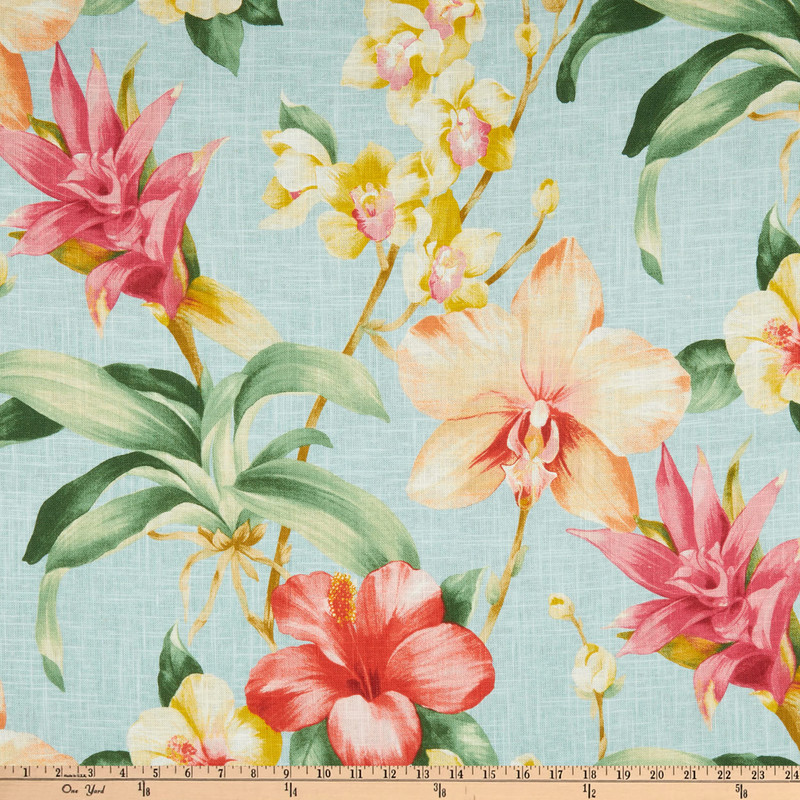 Covington Khaleesi Linen Spring | Medium/Heavyweight Linen Fabric | Home Decor Fabric | 55" Wide