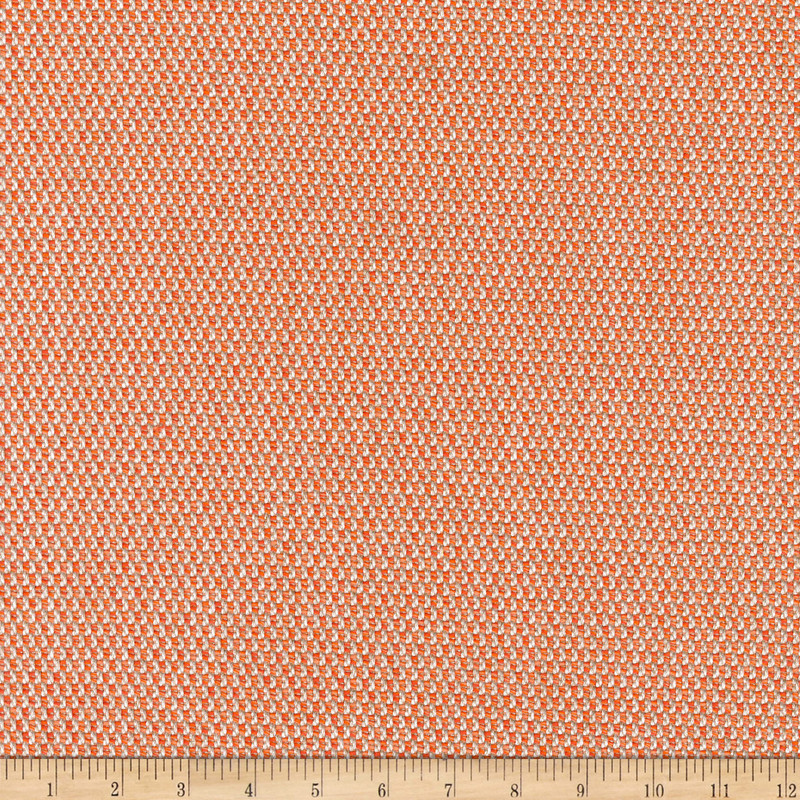Sunbrella European LOPR041 Lopi Tangerine | Heavyweight Outdoor Fabric | Home Decor Fabric | 54" Wide