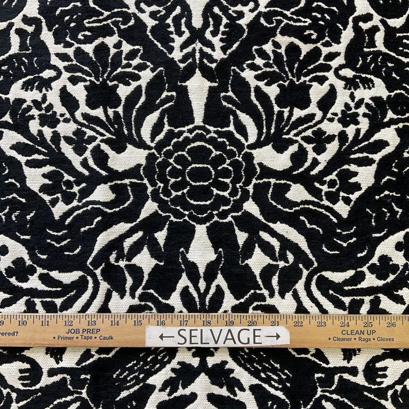 Artistry Kingdom Jacquard Tuxedo | Medium/Heavyweight Jacquard Fabric | Home Decor Fabric | 54" Wide