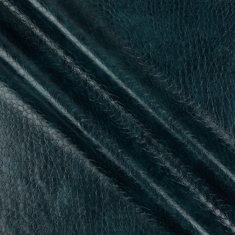 Wrangler Breathable Bonded Leather Navy | Heavyweight Faux Leather, Leather Fabric | Home Decor Fabric | 54" Wide