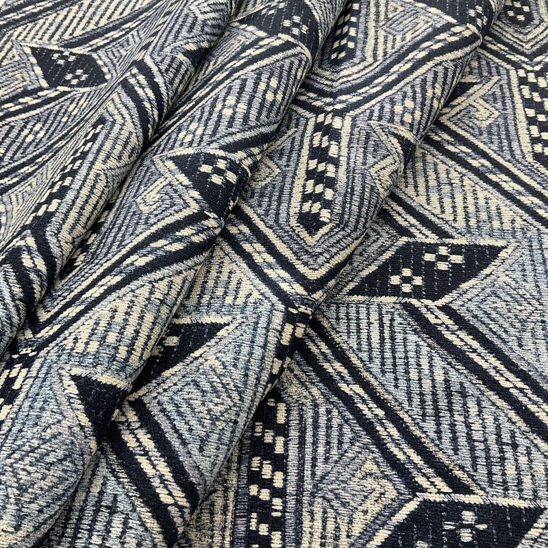 PKL Studio Anatalya Basketweave Indigo | Medium Weight Basketweave Fabric | Home Decor Fabric | 54" Wide