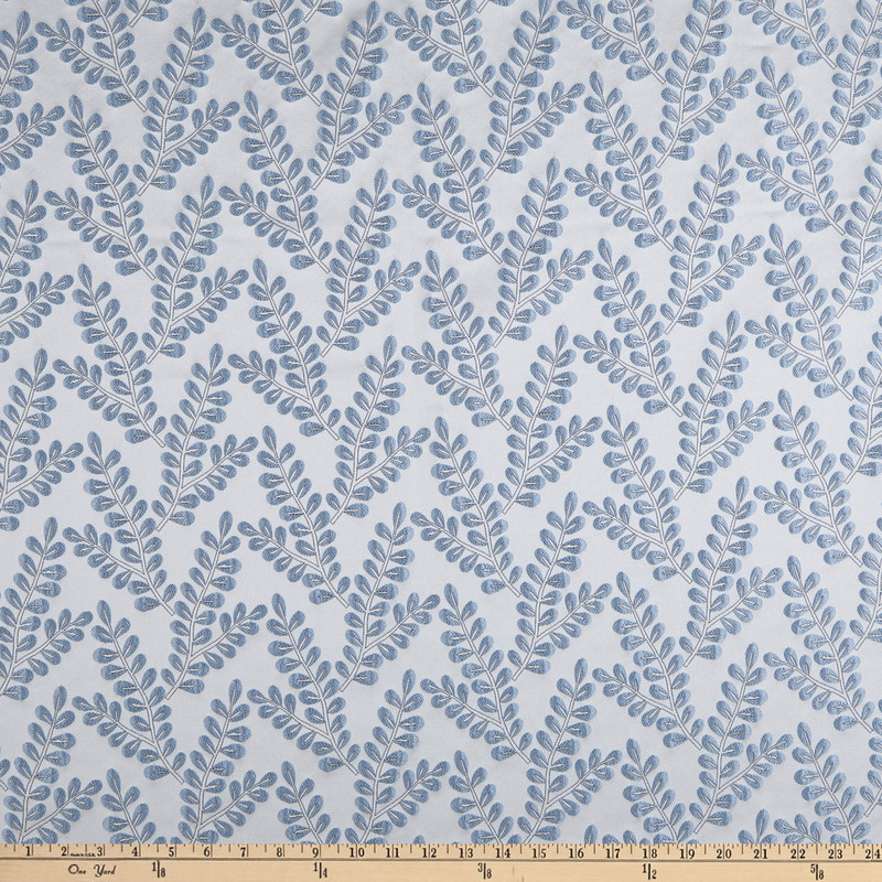 PKL Studio Delphine Jacquard Bay | Medium Weight Jacquard Fabric | Home Decor Fabric | 54" Wide