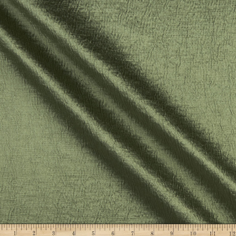 P Kaufmann Lumis Satin Lichen | Medium Weight Satin, Sateen Fabric | Home Decor Fabric | 54" Wide