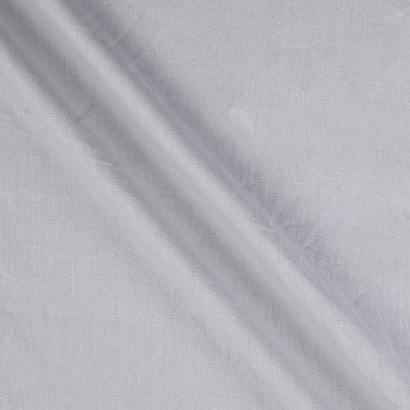 120" 100% Linen Light Grey | Medium/Heavyweight Linen Fabric | Home Decor Fabric | 120" Wide