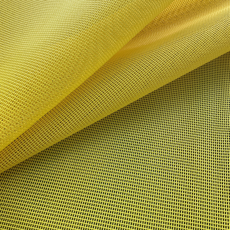 Phifertex Standard Vinyl Mesh Lemon Yellow | Heavyweight Mesh, Outdoor Fabric | Home Decor Fabric | 54" Wide