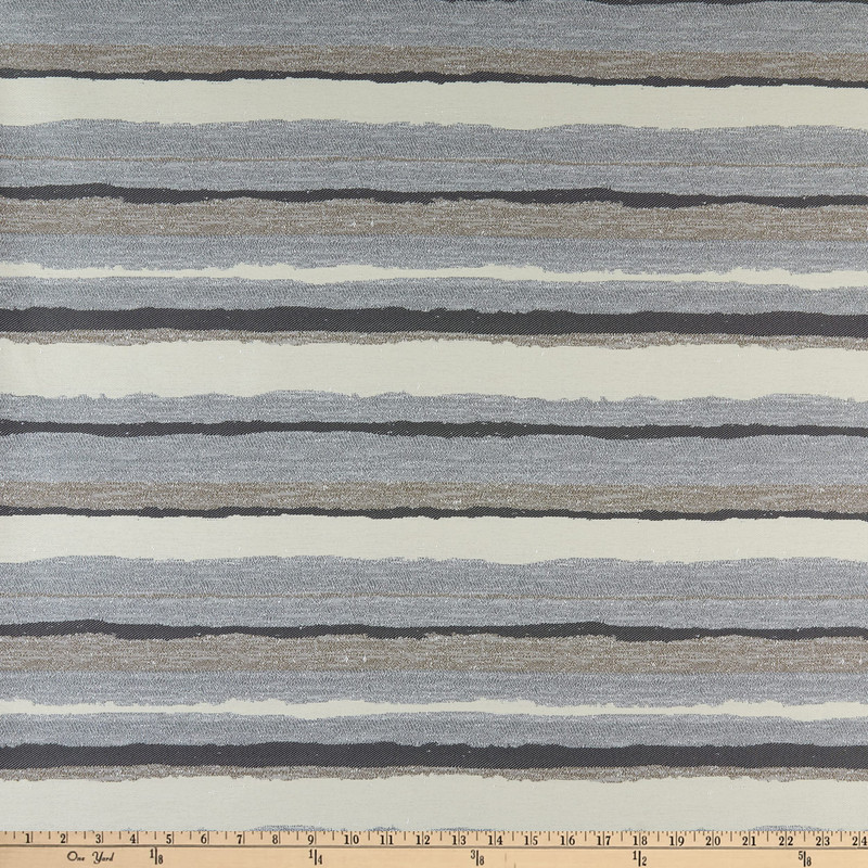 Bella Dura Home Performance Mesa Silvermine | Heavyweight Outdoor, Jacquard Fabric | Home Decor Fabric | 55" Wide