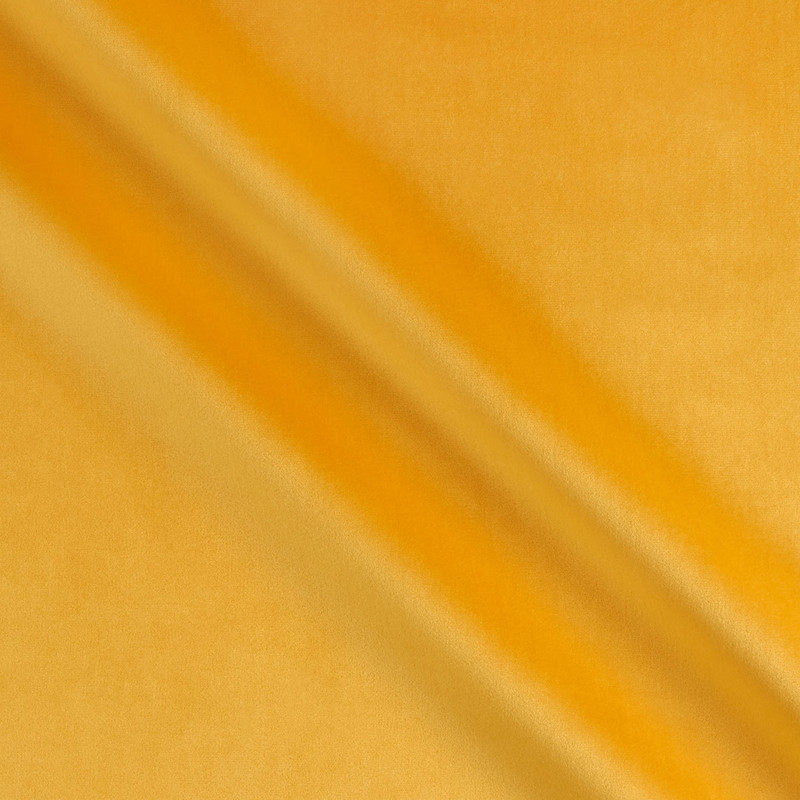 Europatex Plush Velvet 10 Orange | Medium/Heavyweight Velvet Fabric | Home Decor Fabric | 55" Wide