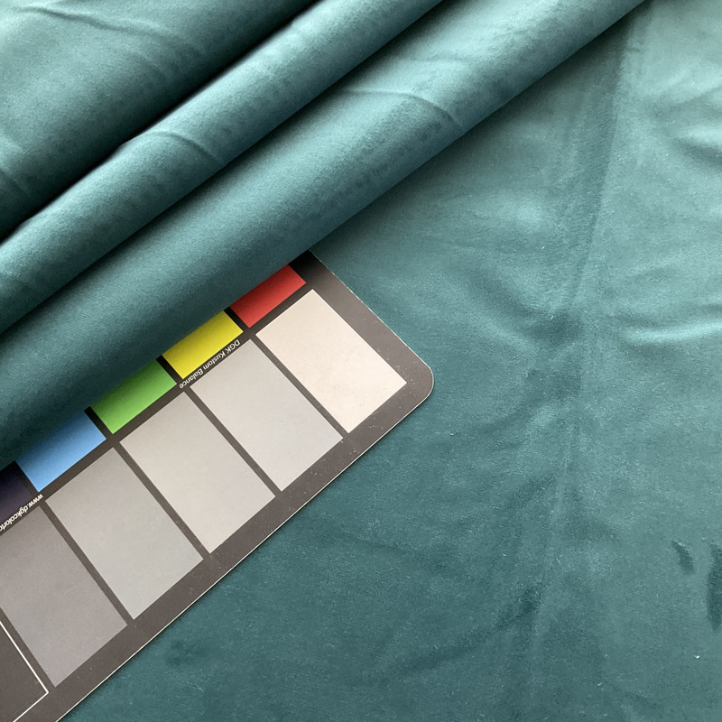 Europatex Plush Velvet 19 Marine | Medium/Heavyweight Velvet Fabric | Home Decor Fabric | 55" Wide