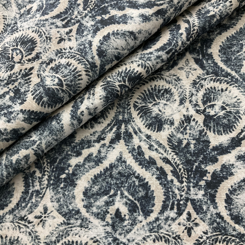 Comersan Fabrics Murillo Duck Blue | Lightweight Duck Fabric | Home Decor Fabric | 55" Wide