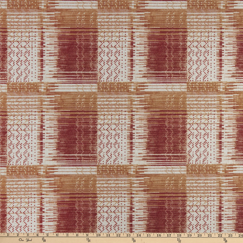 Global Geos Marcel Donegal Woven Orange | Heavyweight Woven Fabric | Home Decor Fabric | 54" Wide