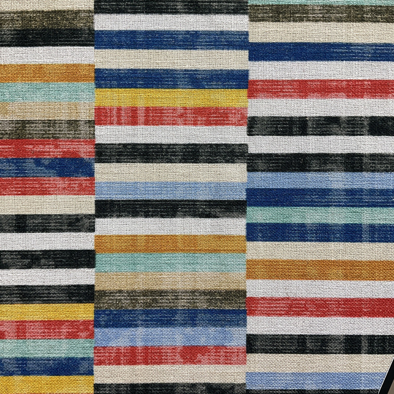 Crafted Artisan Loreto Donegal Woven Multi | Heavyweight Woven Fabric | Home Decor Fabric | 54" Wide