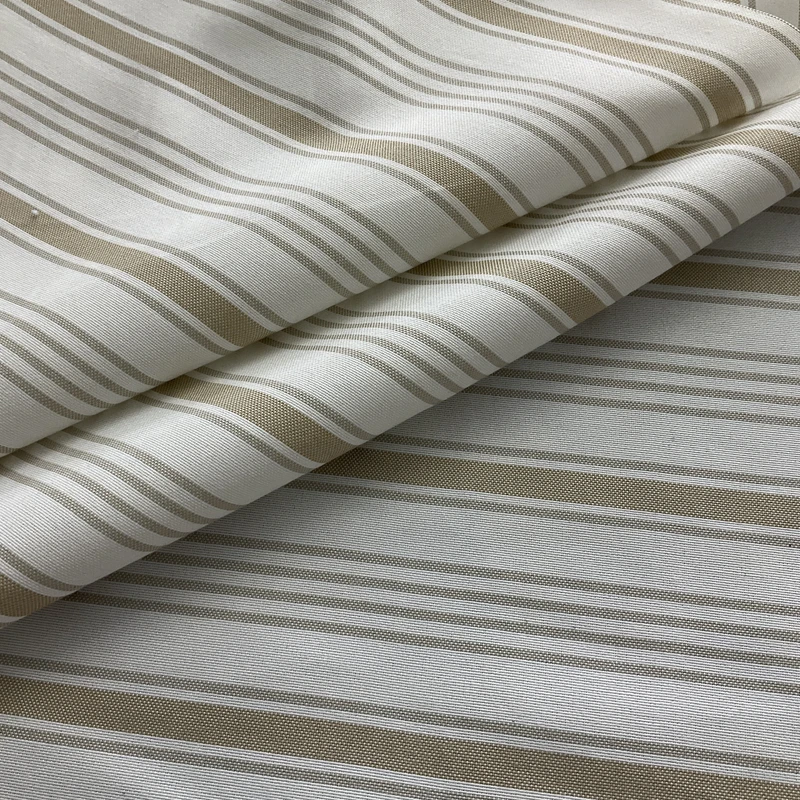InsideOut Indoor/Outdoor Performance Coastal Topsail Woven Birch | Very Heavyweight Jacquard, Outdoor Fabric | Home Decor Fabric | 56" Wide