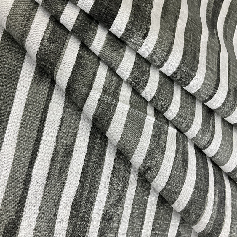 Premier Prints Into The Wild Nelson Slub Canvas Raven | Medium/Heavyweight Canvas Fabric | Home Decor Fabric | 54" Wide