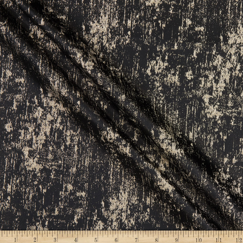 Covington Metallic Hayworth Jacquard Pyrite | Lightweight Woven, Jacquard Fabric | Home Decor Fabric | 56" Wide