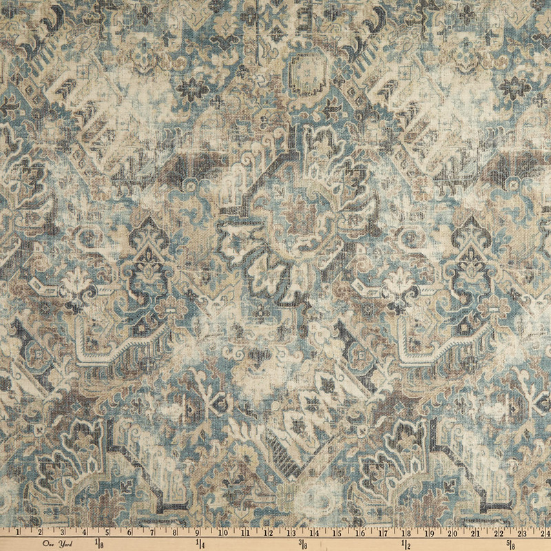 PKL Studio Cumbrea Chenille Denim | Very Heavyweight Chenille Fabric | Home Decor Fabric | 54" Wide