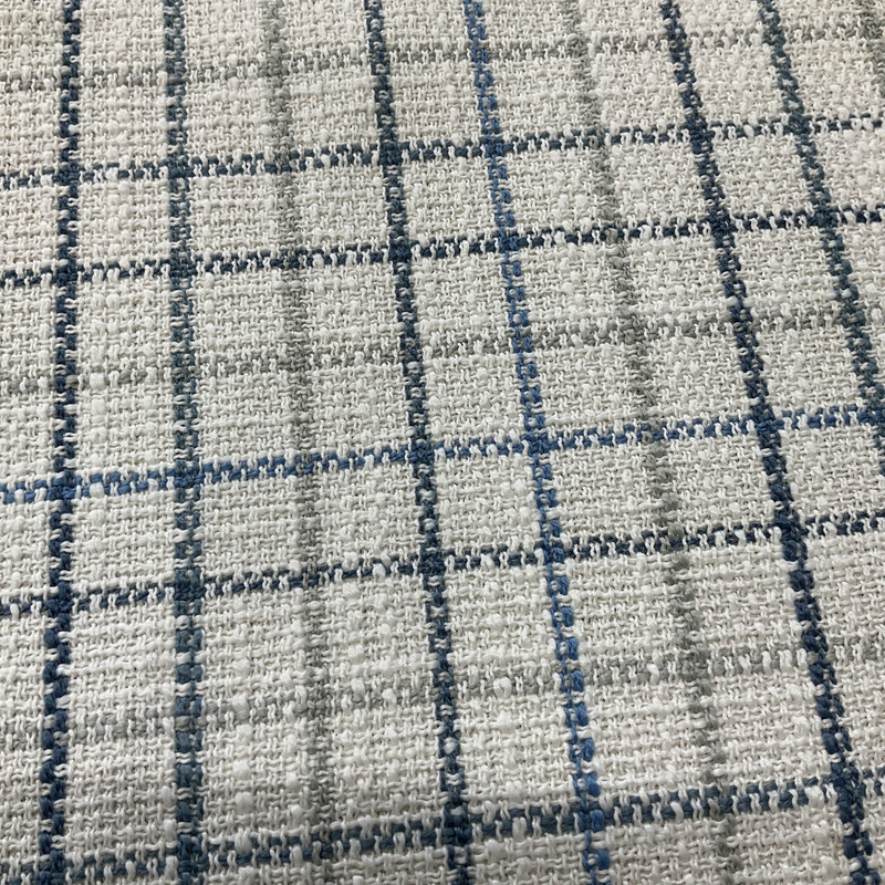 P/K Lifestyles Woven Keep In Check Porcelain | Home Decor Fabric | 55.9" Wide
