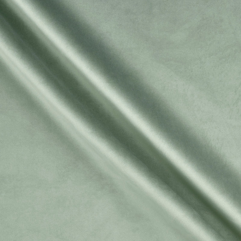 Endurepel Benjamin 202 Velvet Sage Cut by the Yard | Medium/Heavyweight Velvet Fabric | Home Decor Fabric | 55" Wide