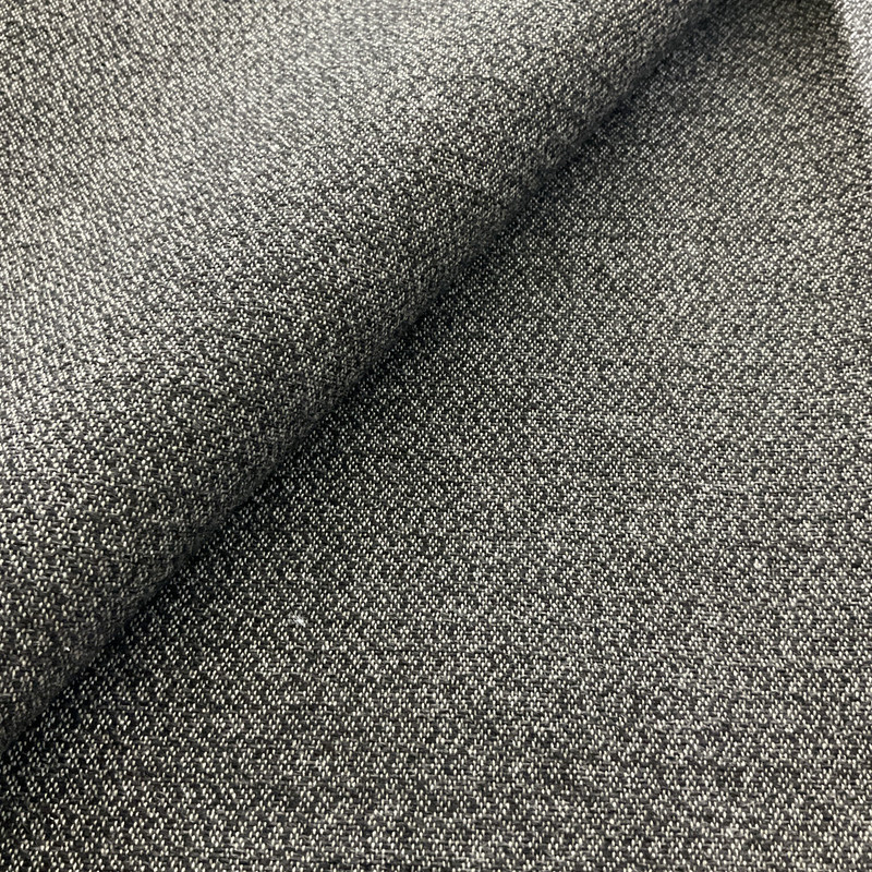 Sustain Performance Simplistic Woven Ebony | Home Decor Fabric | 55.25" Wide