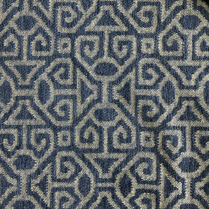 Sustain Performance Hullskin Woven Indigo | Home Decor Fabric | 56.25" Wide