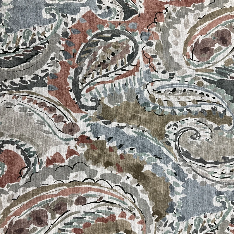 Swavelle Carlisia Duck Ash Rose | Home Decor Fabric | 55.5" Wide