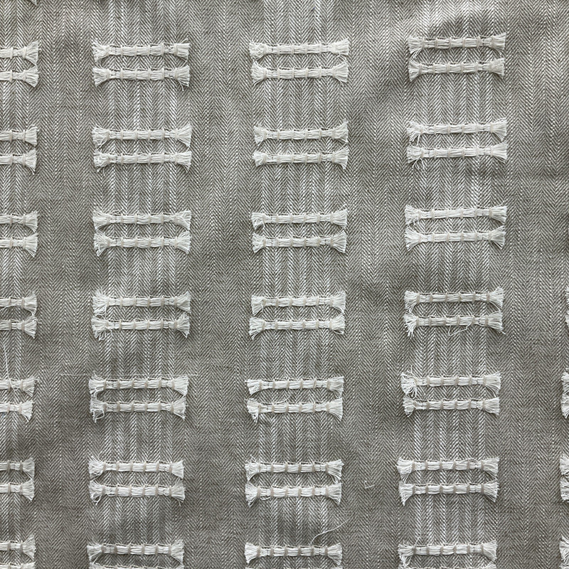 Swavelle Day Dreamer Woven Embroidered Linen | Home Decor Fabric | 53.5" Wide