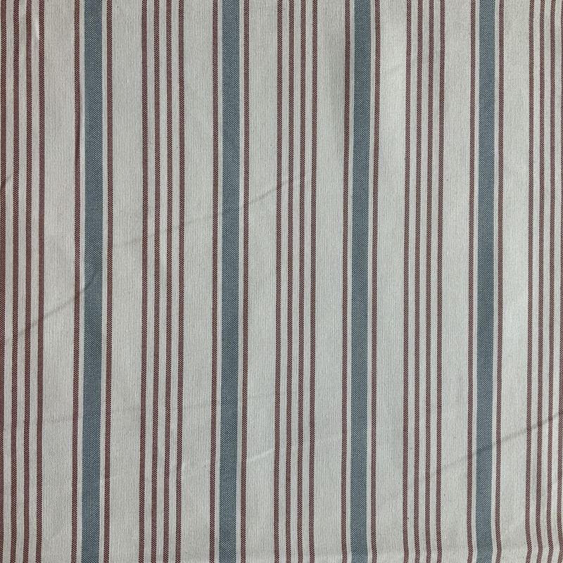 Stripes in Red / White / Blue | Upholstery / Slipcover Fabric | Medium Weight | 54" Wide | By the Yard